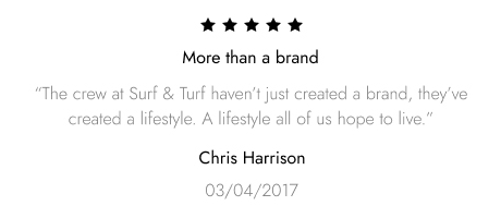 Surf & Turf Golf - Course to Coast Apparel