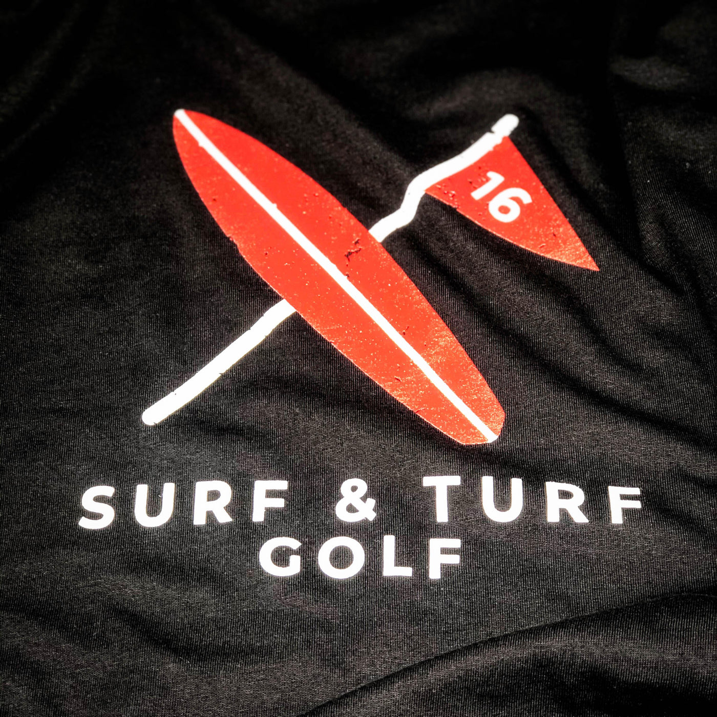 Torrey Tee Scarlet - Surf & Turf Golf